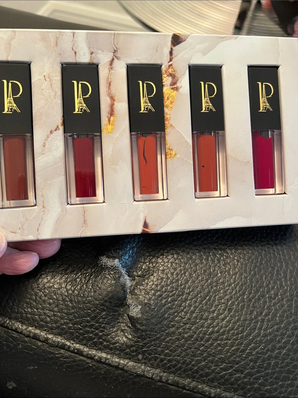 La Prestige Paris Liquid Touch Matte Lipstick Set -5 Shades NIB